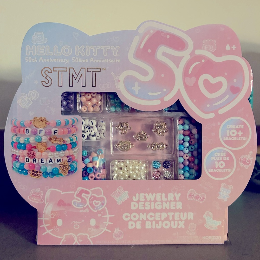 NWT Hello Kitty 50th Anniversary STMT jewelry designer